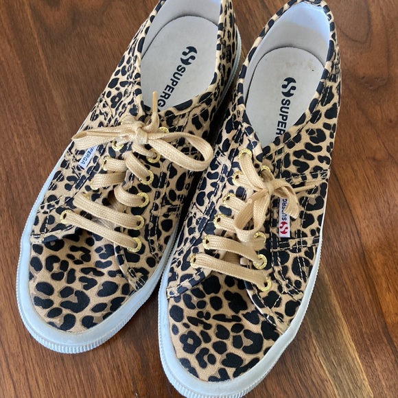 Superga Leopard print canvas sneakers - Picture 8 of 12